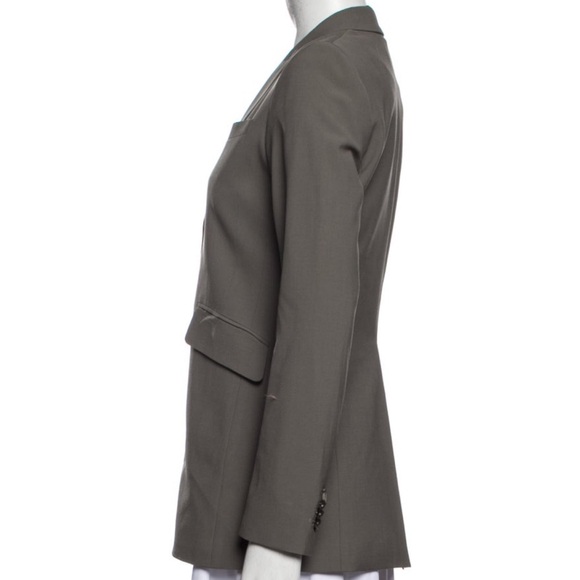 Theory olive green blazer size XS - Picture 2 of 4